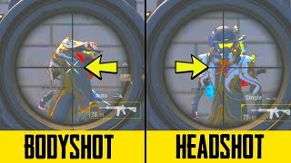 What Is Hit Mark Bodyshot Headshot Explained Pubg Mobile Hindi