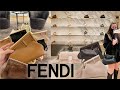 Luxury Shopping Vlog FENDI Full Store Tour - TRYING ON THE FENDI FIRST BAG IN ALL SIZES