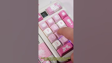 Rococo Series Awesomeness! Pink&White External Pad 💖🌟 #tech #coolkiller #youtube #technology #decor