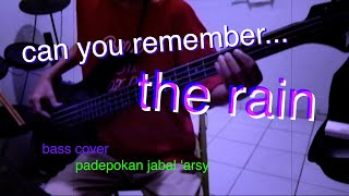 can you remember the rain? - bass cover