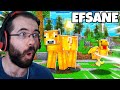 en şanslı benim! Minecraft UHC ama BÜTÜN HAYVANLAR ŞANS BLOĞU (efsane oyun)