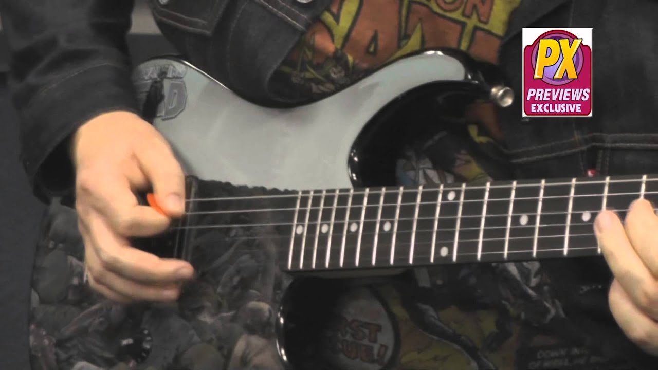 The Walking Dead PX Peavey Rockmaster Electric Guitars - YouTube