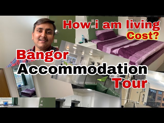 Bangor University Accommodation Tour || My living at Bangor Halls || @bangoruniversity room tour ❤️ class=