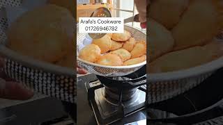 I Made Pitha In Mayas Cast Iron.