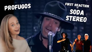 FIRST REACTION to SODA STEREO - Prófugos (Gira Me Verás Volver)