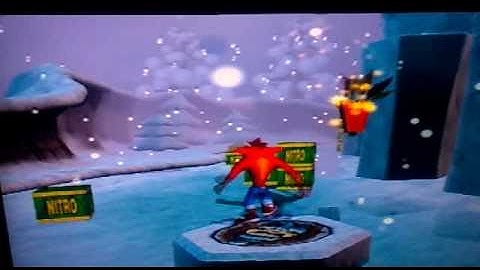 Crash Bandicoot The Wrath of Cortex: 106% Run 1#Arctic Antics