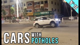 Cars Hitting MASSIVE Potholes (#16)