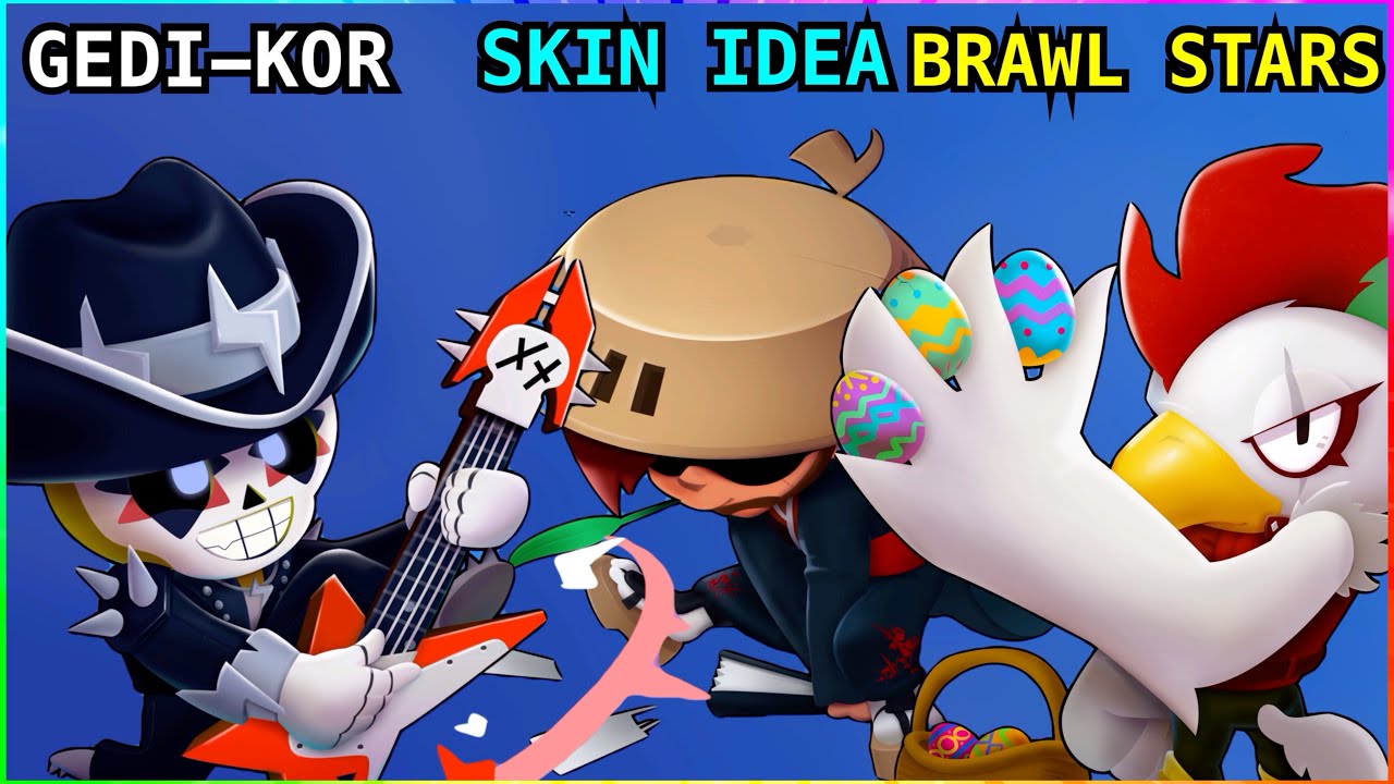 Gedi Kor Skin Idea Brawl Stars Youtube - concept skin brawl stars gedi kor