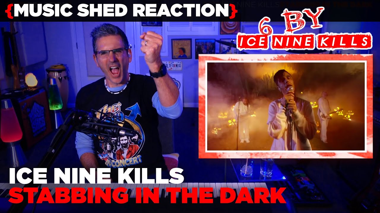 Music Teacher REACTS • 6 BY - 1/6 • Ice Nine Kills "Stabbing In The Dark" | MUSIC SHED EP181