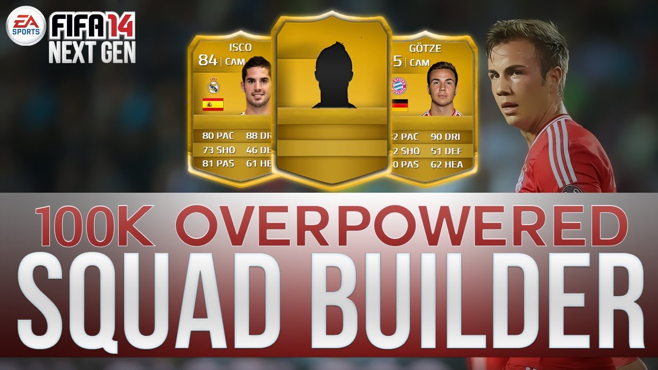 100K OVERPOWERED SQUAD w/ GOTZE AND 82 GRIEZMANN | FIFA 14 Ultimate Team