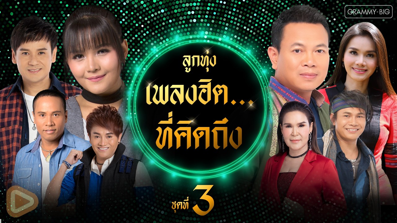 รวมลูกทุ่งเพลงฮิต...ที่คิดถึง ชุดที่ 3 l ฝันจมน้ำตา, ดอกหญ้าในป่าปูน, ผู้บ่าวเหรียญบาท [Longplay]