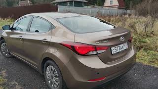 Hyundai Elantra 2015, 1.6AT, 86500 км, в отличном состоянии.