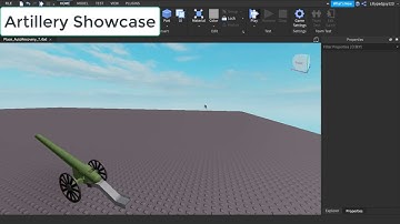 Artillery Showcase Roblox Game Development #1