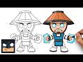 How to Draw Raiden | Mortal Kombat