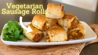 How to Make Vegetarian Sausage Rolls *quick and easy*