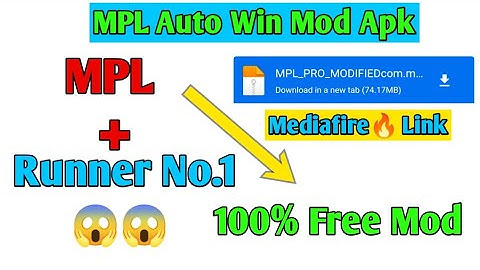 MPL Runner no.1 Mod apk | mpl mod apk free download | MPL mod apk mediafire link | MPL mod apk free