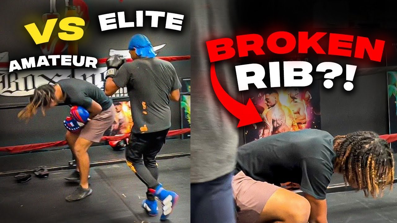 ELITE FIGHTER VS NOVICE FIGHTER…He Broke His Ribs!!
