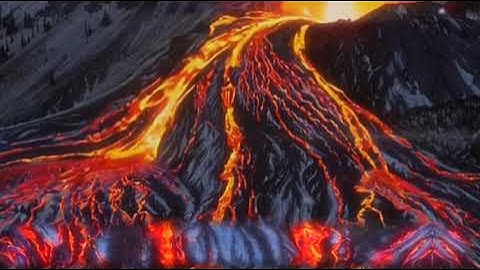 “Volcano Eruption: The Fury of Nature Unleashed”😱🔥