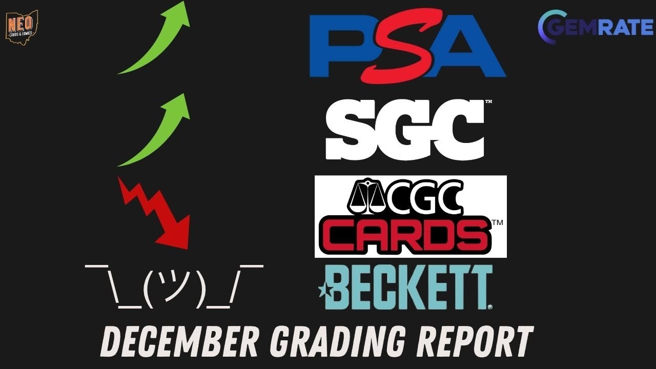 CGC tanks, PSA, SGC hold strong, Beckett is Beckett. YouTube