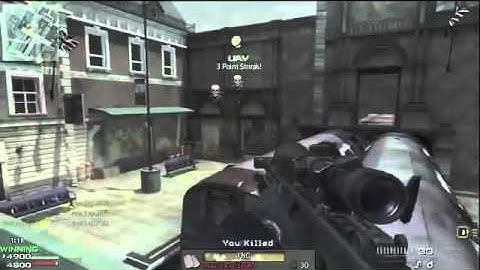 Mw3 Gameplay - Underground w/ Quickscoping