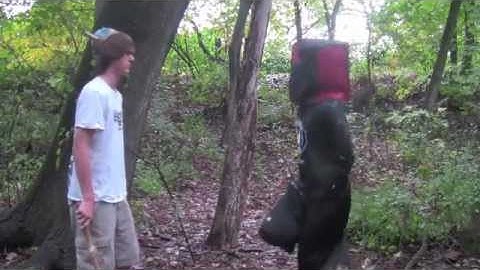 Recreate a Scene. Monty Python. The Black Knight.