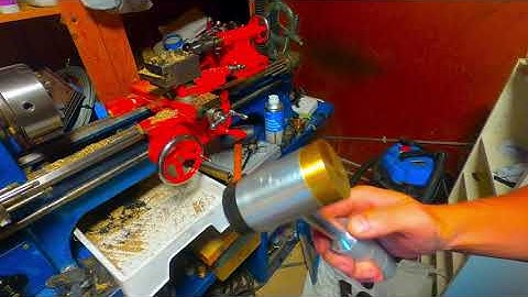 Making a machinist hammer - time lapse