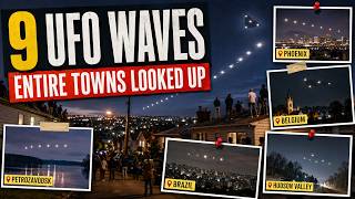 9 UFO Waves When Entire Towns Looked Up