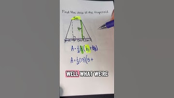 How to find the area of a Trapezoid