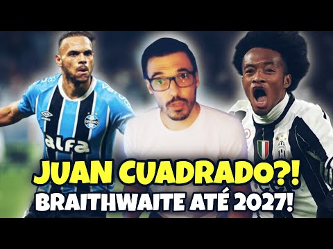 ⚠️🚨 AGORA! JUAN CUADRADO CHEGANDO? TITULAR RENOVOU ATÉ 2027! MERCADO SE MOVIMENTA..