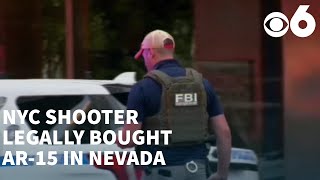 NYC shooter legally transported ar-15 from Nevada due to federal Gun Safe Passage Act