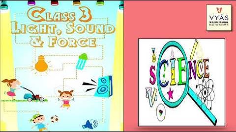 Light, Sound and Force| Class 3 Science