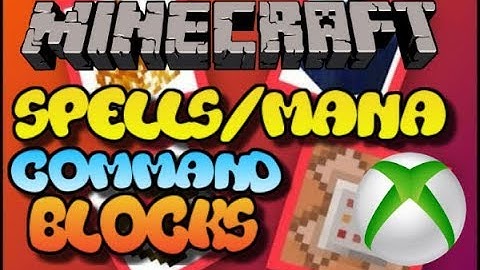 Minecraft Command Block Mana/Spell System Tutorial Bedrock Edition (Xbox One,Mcpe,Windows10)
