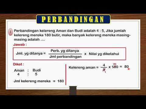 Video: Berapa perbandingan 1 banding 5?