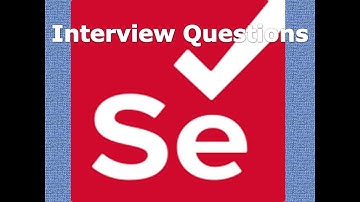 Selenium Interview Questions and Answers for Beginners