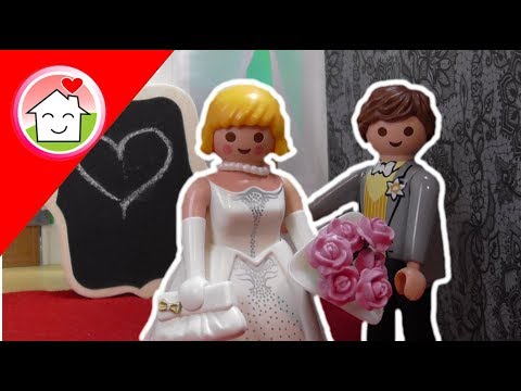 Playmobil Film deutsch Die Hochzeit von Nicole und Michael   Kinderfilm von Familie Hauser