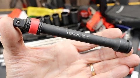 Essential Accessory? Olsa Tools 6" Impact Rated Locking 3/8" Drive Socket Extension.