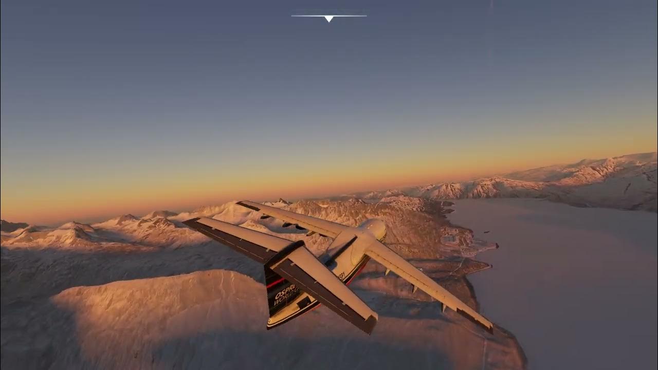 MSFS Full Spectacular Flight from Valdez to Anchorage (PAVDPANC) 4K