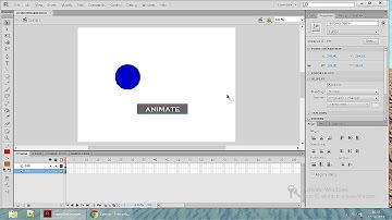 Control animation using button using flash - Tamil
