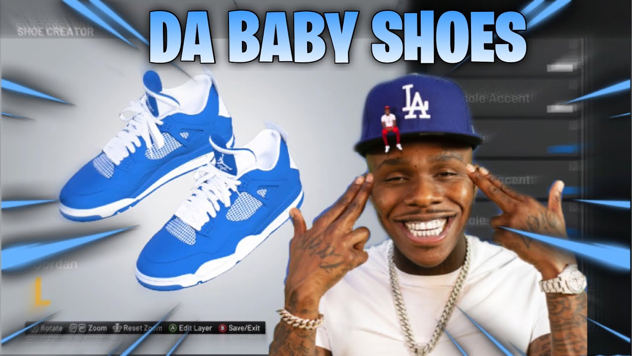 *NEW* DaBaby NBA 2K21 Shoe Creator “DaBaby Shoes” YouTube
