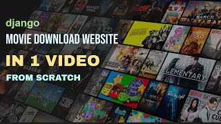 Build a Movie Website From Scratch Using Django | Movie Site Using Django | Movie Download | AIOC screenshot 4