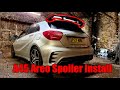 Installing a Aero Roof Spoiler on my Mercedes A45 AMG