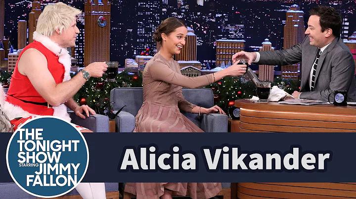 Alicia Vikander Shares Swedish Glogg with Will Fer...