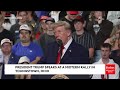 Trump To Rally: 'Does Anybody In Here Not Love Their Child?'