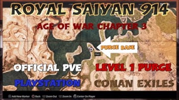 Conan Exiles Level 1 Purge Official PVE 🪙 🔥