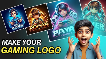 How To Make Gaming Ai Logos 😱| Make Logo For Gaming YouTube Channel | Bing Ai Image Creator