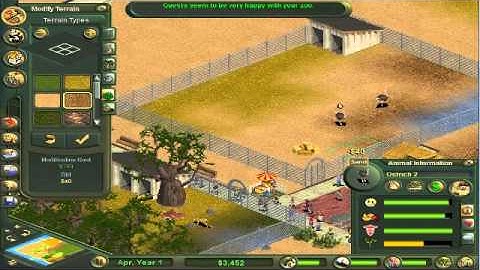 Zoo Tycoon 1 seasideville zoo beginner
