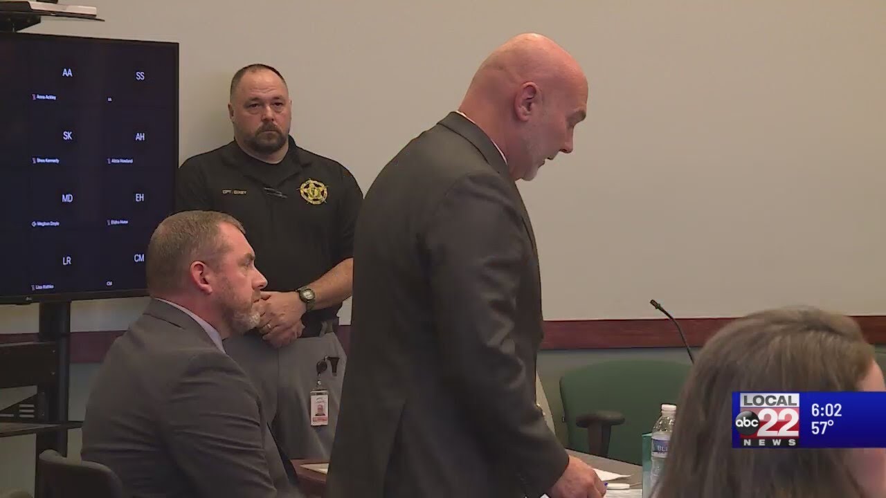 Rutland officer pleads not guilty in 2023 shooting - YouTube