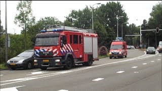 Prio1 Ts33-1 & Wo33-1 Naar Politie Bureau Capelle Ad Ijssel Voor Istentie Micu
