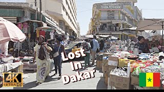 4K - 🇸🇳 Getting Lost in Dakar, Senegal