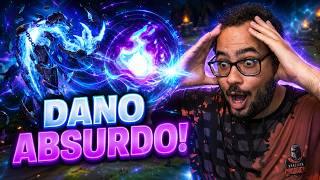 XERATH SUPORTE COM TOQUE ÍGNEO: O DANO FICOU ABSURDO!